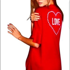 Victoria Secret Red Heart Love Robe